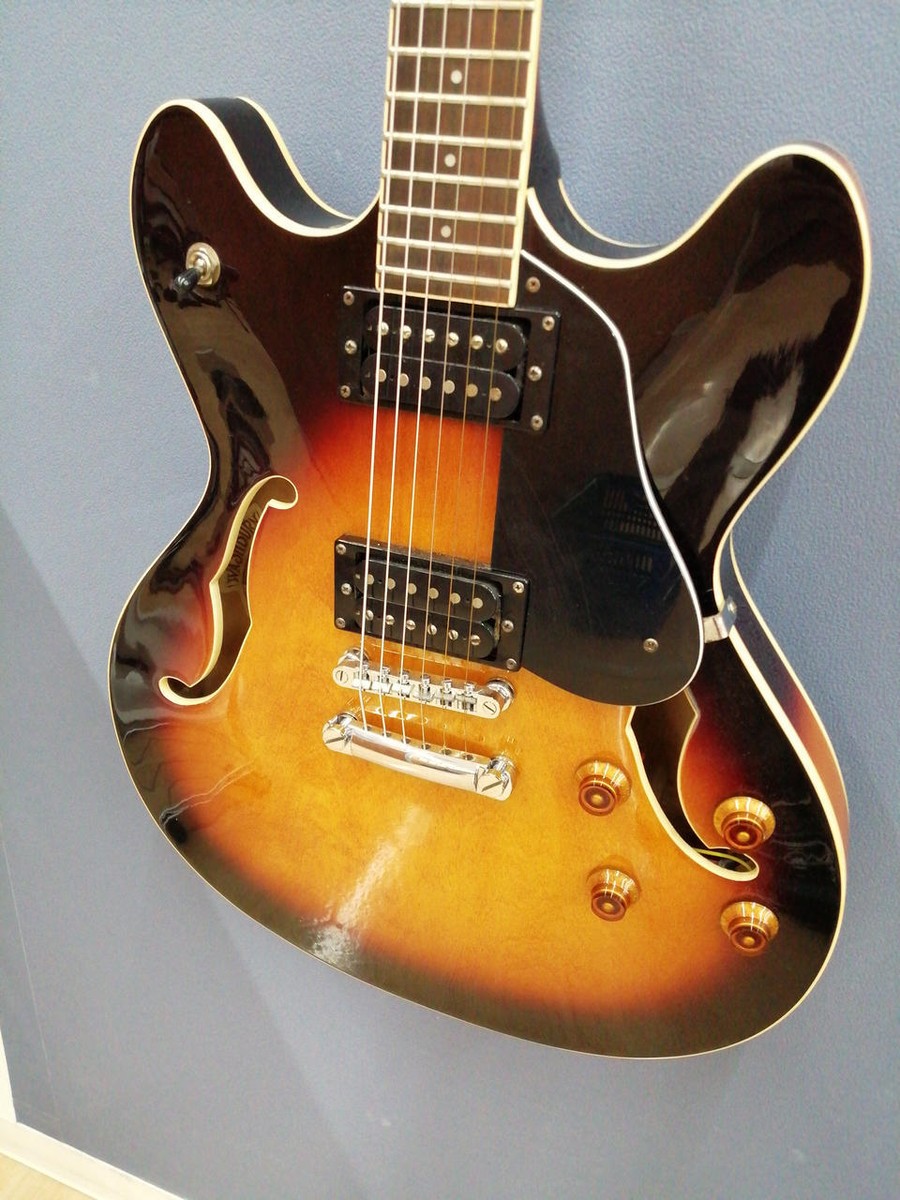 Washburn HB-30 (プチ改造) Washburn HB-35 Hollowbody Electric Guitar Review