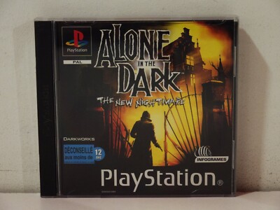 Jeu Alone In The Dark - Version PAL FR Pour PlayStation 1 (PS1) - Bon état, Sans Notice