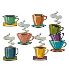 Sizzix Thinlits Die Set 28PK Papercut Caf  by Tim Holtz, 666287, Cranberry