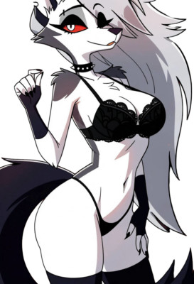 Loona Helluva Boss Waifu Weatherproof Anime Sticker 6'' Car Decal