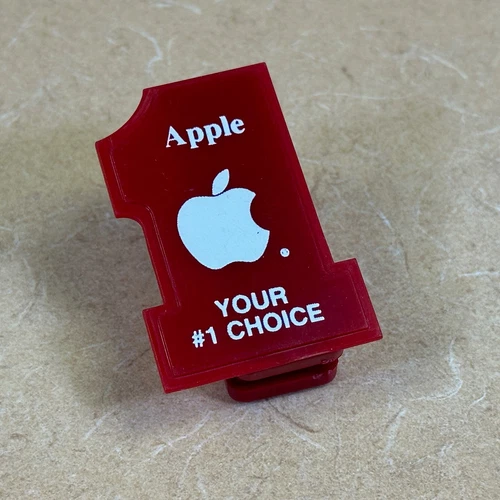 SELLER EXCLUSIVE _ Apple Computer rare Fridge Magnet "Your #1 Choice" never used