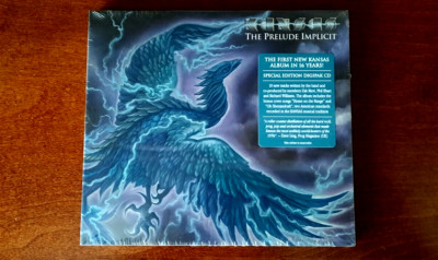 Kansas - The Prelude Implicit (CD, +2 BONUS tracks, 2016) NEW  X80