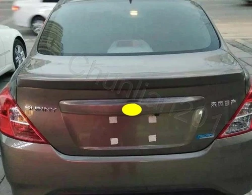 Factory Style Spoiler Wing abs for 2012-2018 NISSAN VERSA SEDAN A - Picture 3 of 7