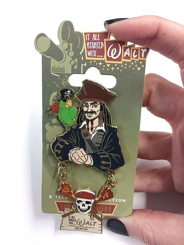 Disney Jack Sparrow It All Started With Walt - Film and Television LE Pin - Picture 2 of 12