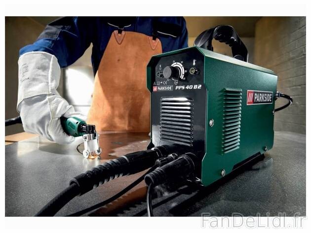 Découpeur plasma Parkside PPS 40 B2 avec arc pilote stable de 40A