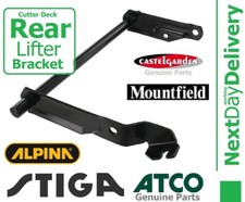Genuine CASTELGARDEN XP125 SD98cm Ride On Deck REAR LIFTER BRACKET 382318295/1