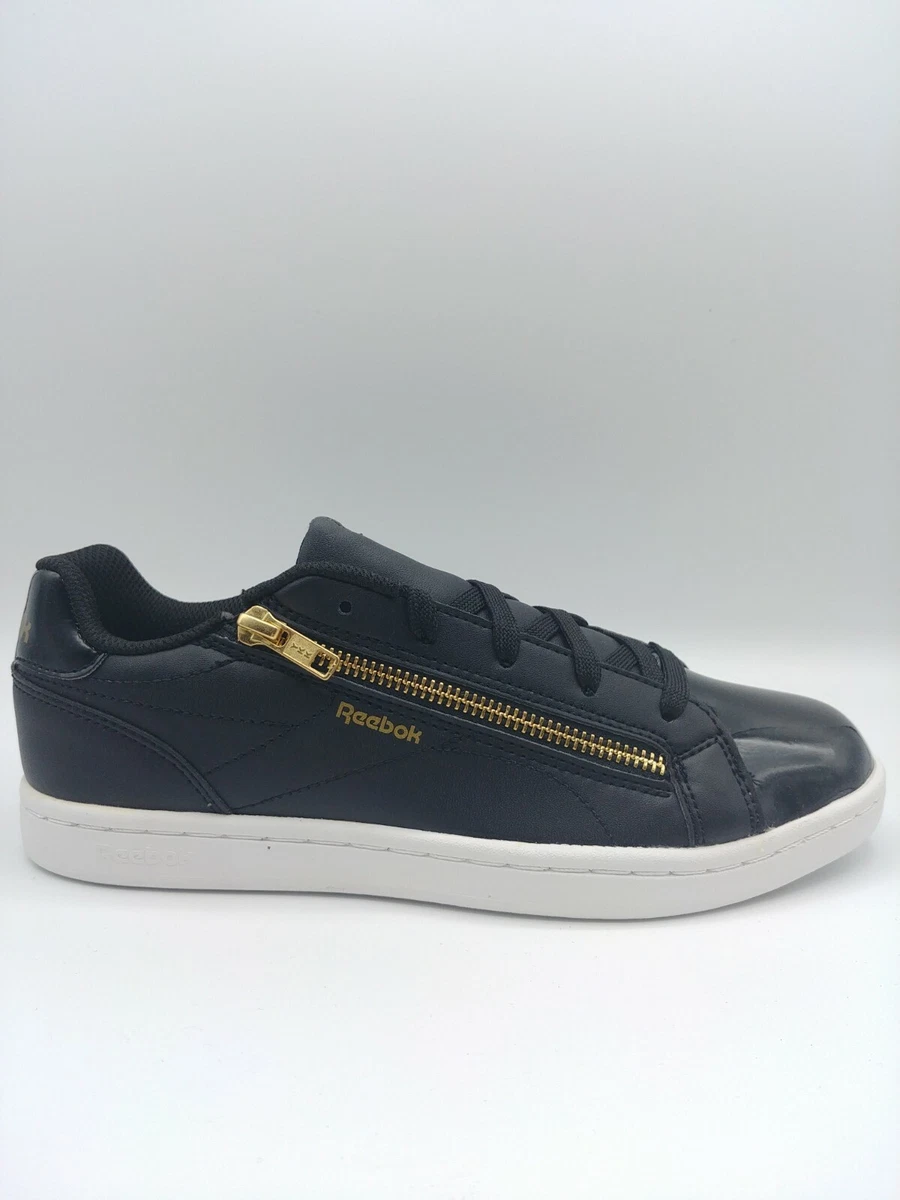 Reebok Royal CLN Black Colour With ZIP Women Trainers Running Shoes UK Size 5.5
