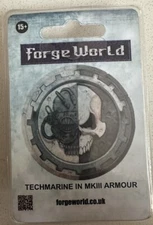 Space Marine Techmarine in Mark 3 MKIII Armour Forge World Mint in Blister OOP