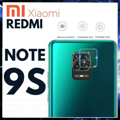 CAMERA GLASS for Xiaomi Redmi Note 9S TEMPERED GLASS PROTECTION FILM