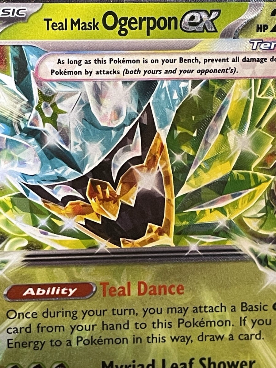 ogerpon ex pokemon card Wellspring Mask Ogerpon ex - 064/167 Ultra Rare main image 0