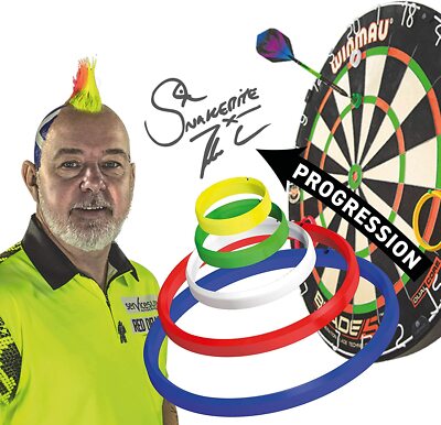 Snakebite Dartzubehör Spielverbesserung Peter Wright Dartpfeile Trainingshilfe