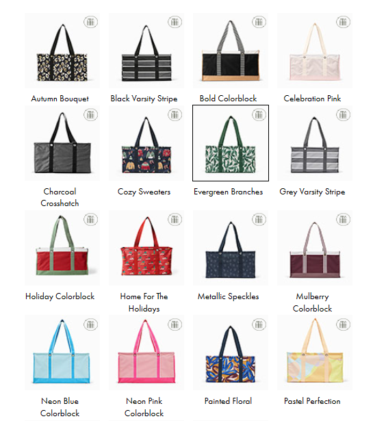 THIRTY-ONE LARGE UTILITY TOTE (new) PICK YOUR FAVORITE DESIGN