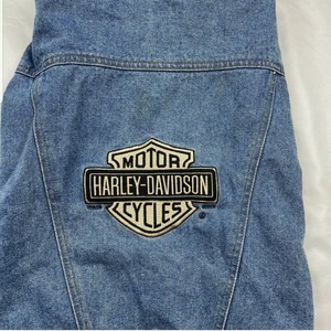 harley davidson denim dog jacket