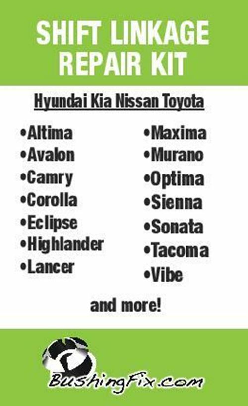 Hyundai Genesis Coupe Shift Cable Bushing Kit eBay