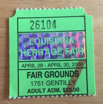 stub souvenir