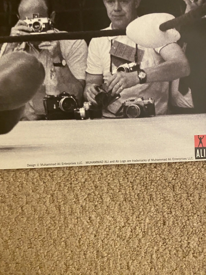 Muhammad Ali vs Sonny Liston First Round Knockout Poster 36x24 Inches - Image 3 of 4