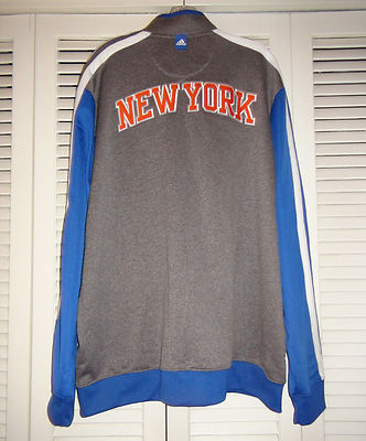 【激レア】アディダス NBA New York Knicks スタジャン Adidas Christmas Day New York Knicks NBA Gray Basketball Jacket