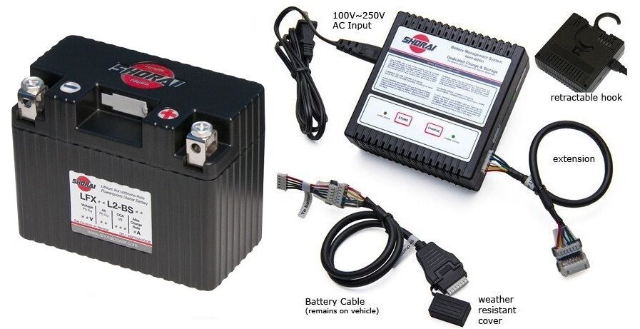 Shorai Lithium Battery LFX14L2-BS12 + CHARGER SHO-BMS01 | eBay Shorai Lithium Battery LFX14L2-BS12 + CHARGER SHO-BMS01 | eBay