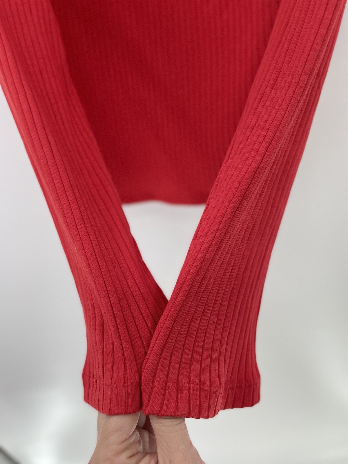 Universal Thread Plus Sz Red Ribbed Wrap Super St… - image 4