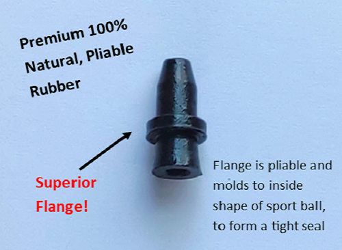 25 Sport Ball Inflation Valves for Basketballs, Soccer Balls & Volleyballs - Picture 2 of 3