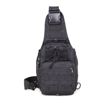 Black tactical shoulder Bag