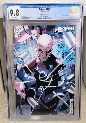 Batman #158 (2025) CGC 9.8 - 1:50 Di Meo Variant Hush 2 Batman #923 DC Comics