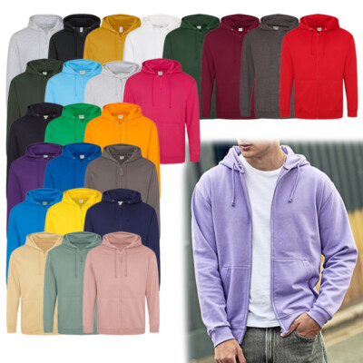 AWDis Just Hoods Zoodie, unisex Kapuzenjacke, Sweatjacket regular fit JH050