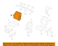 HONDA OEM 05-06 CR-V Front Seat Components-Se...