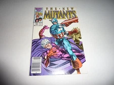 THE NEW MUTANTS #40 Marvel 1986 Captain America Magneto App. VF+ 8.5 Newsstand