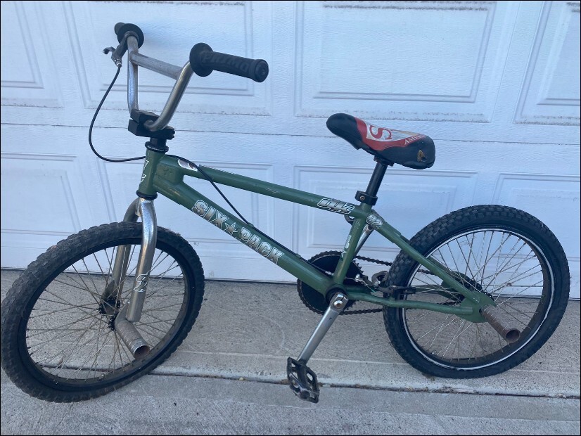 DK Six Pack BMX Bike Army Green (Rare Color) With Upgrades