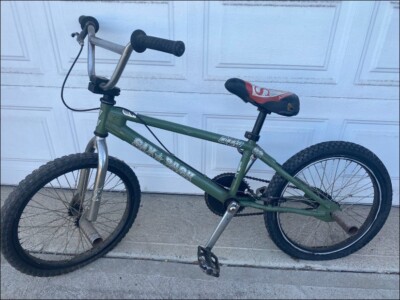 DK Six Pack BMX Bike Army Green (Rare Color) With Upgrades
