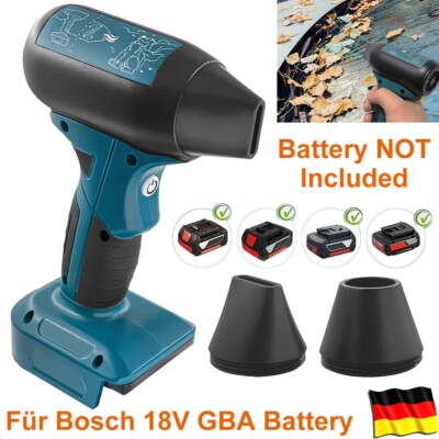 130000RPM Für Bosch 18V GBA Akku Turbogebläse Jet Fan Violent Lüfter Bürstenlos