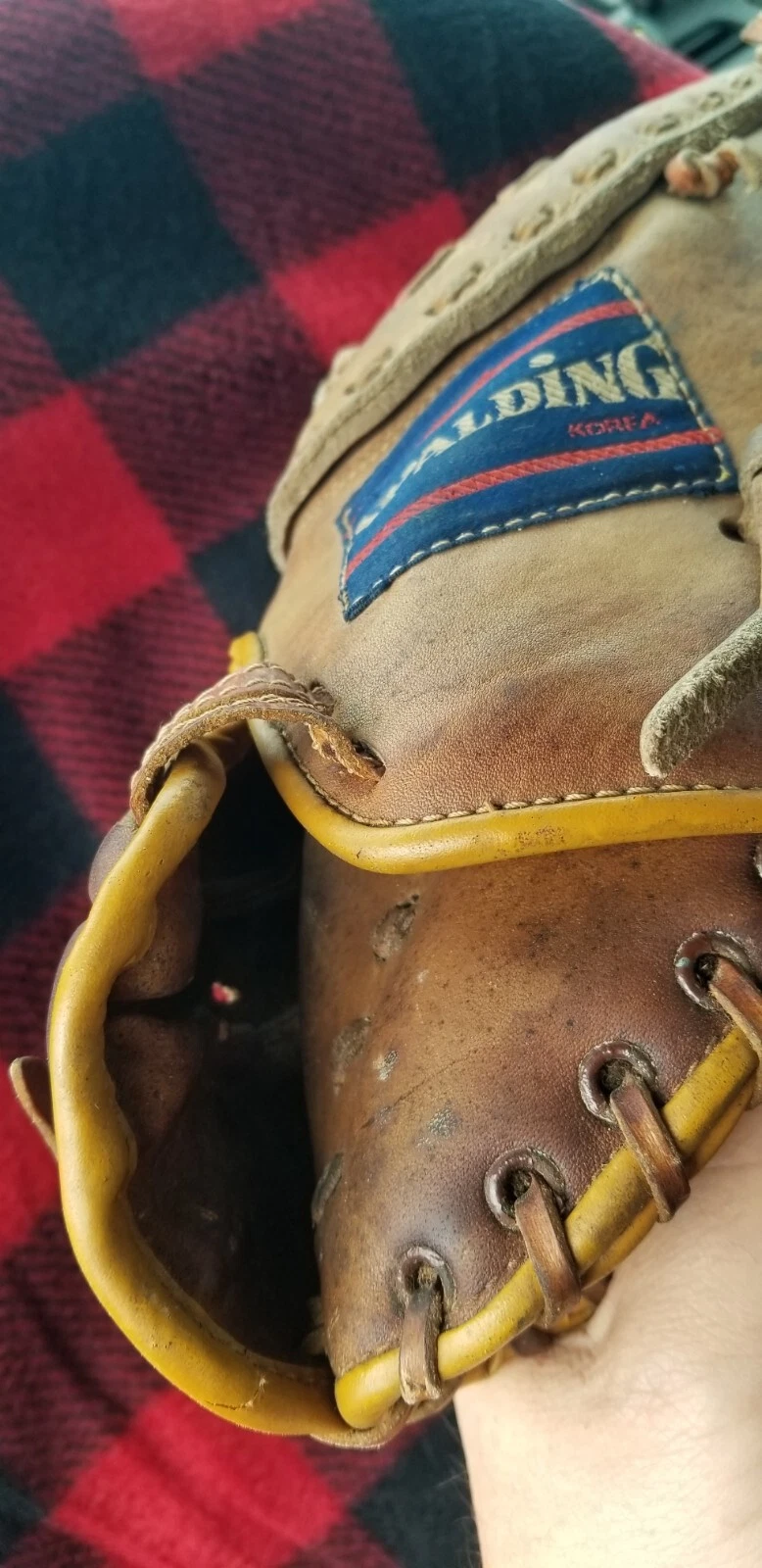 Vintage Spalding 42 4631 RHT First Baseman’s Mitt Glove