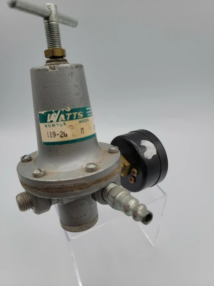 watts number 119-2G model M 0-125 psi  regulator untested - Image 4 of 4