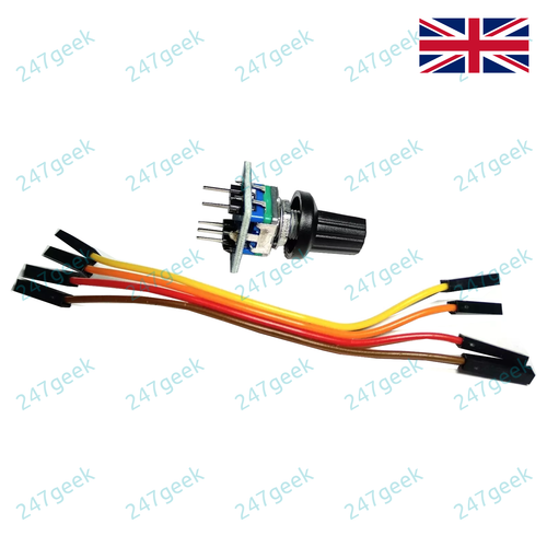 Pcb Nob 🇬🇧 GOTEK FlashFloppy Rotary Encoder PCB + Knob + Dupont Cables - UK ...