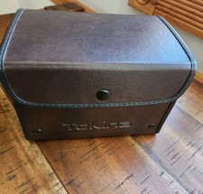 Vintage Tokina Camera Lens Leather Bag - With Out Shoulder Strap