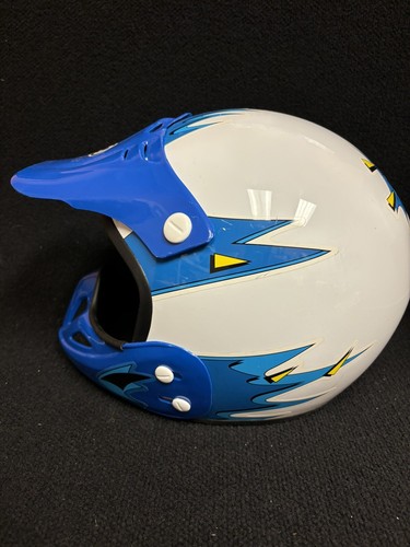 motorcross Blue And White thh helmet Size XXL - Picture 2 of 5