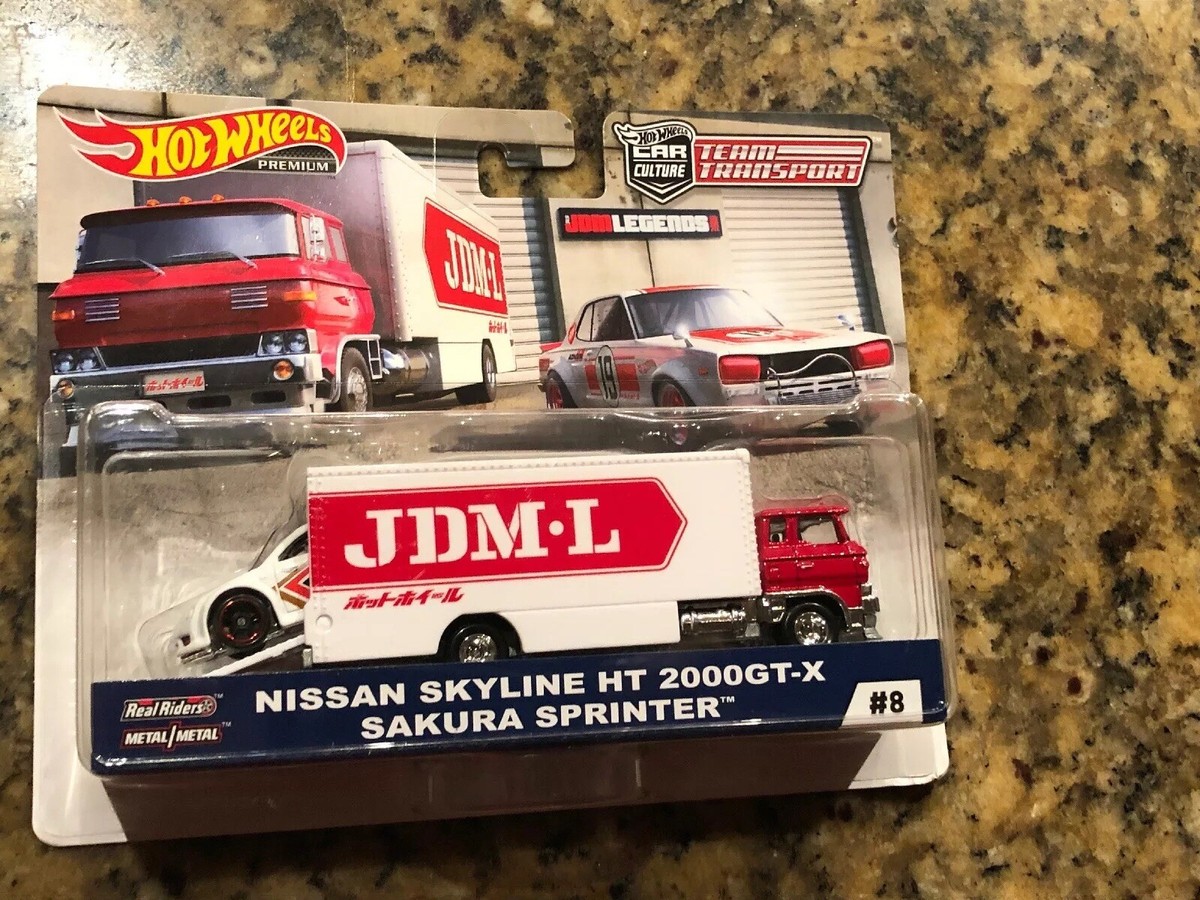 HOT WHEELS Team Transport NISSAN SKYLINE HT 2000GT-X SAKURA