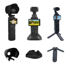 For DJI OSMO POCKET 3 Camera Adapter Bracket Tripod Lens Sun Hood Set Accessory