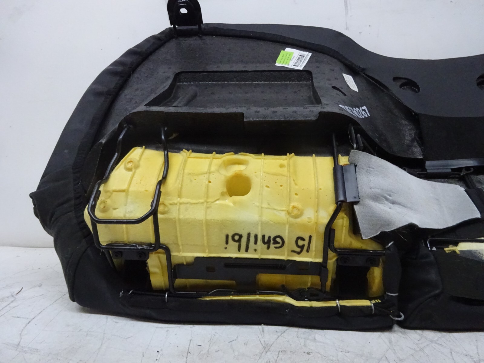 14-17 Maserati Ghibli Rear Lower Bottom Bench Seat Cushion Cover OEM DE240267