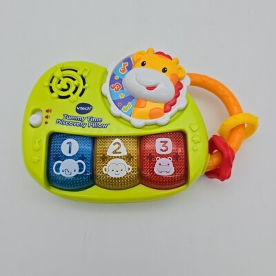 Vtech Tummy Time Discovery Pillow Baby Toy Tested Video 6.5 