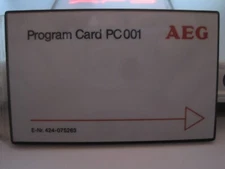 AEG Modicon PLC A120 Memory Card EPROM Card PC001 128kByte