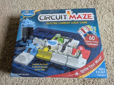 Circuit Maze Electric Current Logic Game Brain Stem Toy Thinkfun Sealed 1 Player