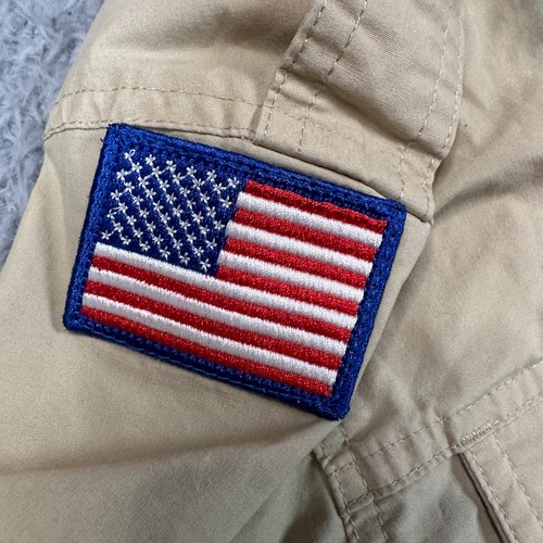 Boy Scouts of America Performance Blend Khaki Mens Small Patches BSA - Picture 8 of 8