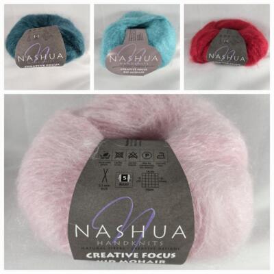 Nashua Handknits Yarn Creative Focus Kid Mohair 75% Kid M. 20% Wool 5% Polyamide