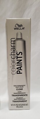 Wella Semi Permanent Color Charm Paint Tube Clear  
