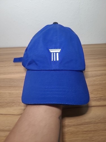 Vintage L.L. Bean Men's Slideback Hat Blue Embroidered - Picture 9 of 9