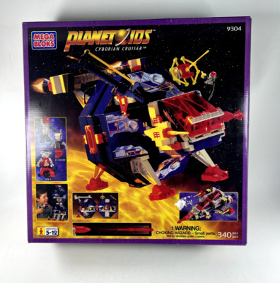 MEGA BLOCKS Planetoids Cyborian Cruiser 9304 New Sealed