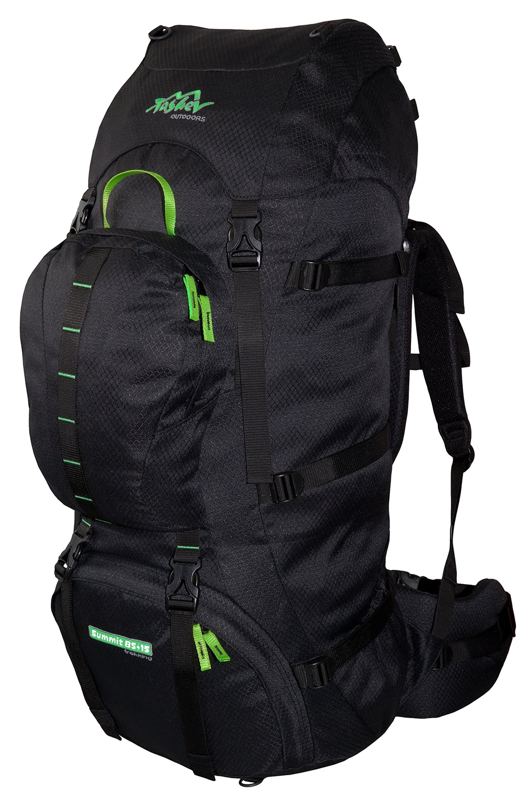 Zaino da Trekking da 100l TASHEV Summit 85 + 15 litri di volume (m4f) Zaino da Trekking + da 100l TASHEV Summit 85 + Trekking 15 litri di volume (m4f) d62fcf