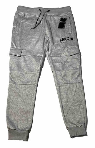 Aeropostale AERO 87 Sweatpants Grey Size L Large Men’s MSRP $57.50
